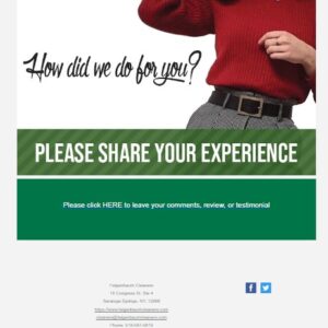 sweater lady-review generation email marketing-template